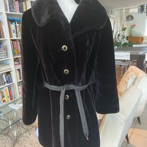Vintage Faux Fur Coat